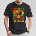 Junenth Celebrating Black Freedom African American Women T-Shirt Unique Gifts