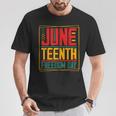 Junenth Day 1865 Black Pride Freedom Day Women T-Shirt Personalized Gifts