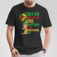 Junenth Is My Independence Day Black History Civil Rights T-Shirt Unique Gifts