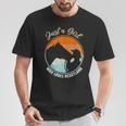 Just A Girl Who Loves Heartland Cowgirl Vintage T-Shirt Funny Gifts