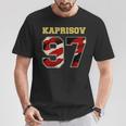 Kaprizov 97 Wild The Thrill Minnesota Pro Ice Hockey T-Shirt Unique Gifts