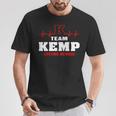 Kemp Surname Family Last Name Team Kemp Lifetime Member T-Shirt Funny Gifts