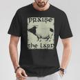 Keto Diet Praise The Lard Pork Bacon T-Shirt Unique Gifts