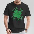 Kiss Me I'm Irish Saint Patrick Day Womens T-Shirt Personalized Gifts