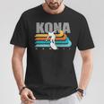 Kona Hawaii Surfing Big Wave Surf Kailua Vintage Big Island T-Shirt Unique Gifts