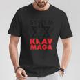 Krav Maga Israeli Combat System Gray T-Shirt Lustige Geschenke