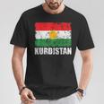 Kurdistan Flag Rojava Kurdish Kurds T-Shirt Lustige Geschenke