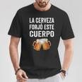 La Cerveza Forjó Este Cuerpo Camiseta unisex Regalos divertidos