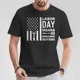 Labor Day Grillen Grillen Bbq Grill Papa Retrointage T-Shirt Lustige Geschenke