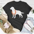 Labrador Retriever Aloha Hawaiian Lei Dog T-Shirt Unique Gifts