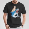 Labrador Shark Space Galaxy Jawsome T-Shirt Unique Gifts