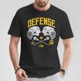 Lacrosse Defense I Hit Take You Drop Lax Player Boys T-Shirt Unique Gifts