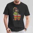 Lässig Reggae Music Rasta Rastafari Reggaeton Jamaica Fan T-Shirt Lustige Geschenke