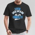 Last Day Of School Level 3Rd Grade Complete Gamer Girls Boys T-Shirt Unique Gifts