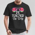 Last Day Summer Pe Physical Education Teacher Off Duty T-Shirt Unique Gifts