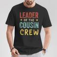 Leader Of The Cousin Crew Retro Vintage T-Shirt Unique Gifts