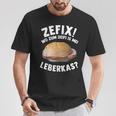Leberkas Liver Cheese Melt Meat Cheese Meat Sausage T-Shirt Lustige Geschenke