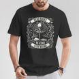 Lee Libros Sé Amable Quédate Raro Esqueleto Amante De Los Libros Camiseta unisex Regalos divertidos