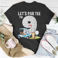 Let's Par I'm 9 9Th Birthday Party Golf Birthday Golfer T-Shirt Unique Gifts