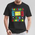 Leveling Up To Big Brother 2024 Gaming Boys Toddler Big Bro T-Shirt Funny Gifts