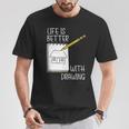 Life With Drawing Illustrator Sketching T-Shirt Unique Gifts
