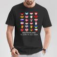 List Flag Of Countries In Eur Germany 2024 T-Shirt Unique Gifts