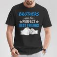 Los Hermanos Son Los Mejores Amigos Equipo Camiseta unisex Regalos divertidos