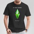 Los Sims Crecidos Camiseta unisex Regalos divertidos