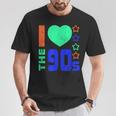 I Love The 90'S Fiesta De Los 90 De Estilo Retro Camiseta unisex Regalos divertidos