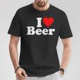 I Love Beer I Heart Beer T-Shirt Unique Gifts
