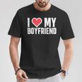 I Love My Bf Boyfriend T-Shirt Funny Gifts
