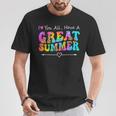 I Love You All Have A Great Summer Groovy For Teachers T-Shirt Unique Gifts