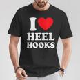 I Love Heel Hooks Jiu Jitsu T-Shirt Unique Gifts