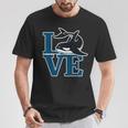 Love Camisa Orca Whale Para Niñas Cute Killer Whale Camiseta unisex Regalos divertidos