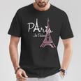 I Love Paris Eiffel Tower France French Souvenir T-Shirt Unique Gifts