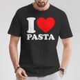 I Love Pasta T-Shirt Lustige Geschenke