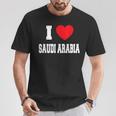 I Love Saudi Arabia T-Shirt Lustige Geschenke