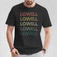 Lowell Massachusetts Pride Vintage State Ma Retro 70S T-Shirt Unique Gifts