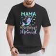 Mama Of The Birthday Mermaid Matching Family Party T-Shirt Funny Gifts