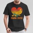 Mama Duck 2 Duckling Mother's Day Duck Mom T-Shirt Unique Gifts
