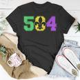 Mardi Gras New Orleans 504 Louisiana T-Shirt Personalized Gifts