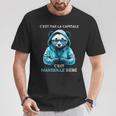 Marseille Fan C'est Pas La Capitale C'est Marseille Bébé T-Shirt Cadeaux drôles
