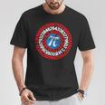 Mathematician Captain Pi Superhero Math Nerd Geek Pi Day T-Shirt Unique Gifts