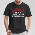 May Contain Tequila Mexican Fiesta Cinco De Mayo T-Shirt Unique Gifts