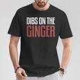 Mc1r Dibs On The Ginger Redhead T-Shirt Unique Gifts