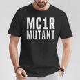 Mc1r Mutant Red Hair Ginger Redhead T-Shirt Unique Gifts