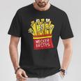 Mecker Frites Meckerfritze Scolding Fries T-Shirt Lustige Geschenke