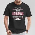 Mein Papa Ist Der Beste T-Shirt Lustige Geschenke