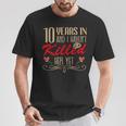 Meme 10 Aniversario De Bodas Parejas Casadas 10 Años Divertidos Camiseta unisex Regalos divertidos