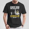 Men's Forklift Driver Lagerist Forklift Lager Worker Black S T-Shirt Lustige Geschenke